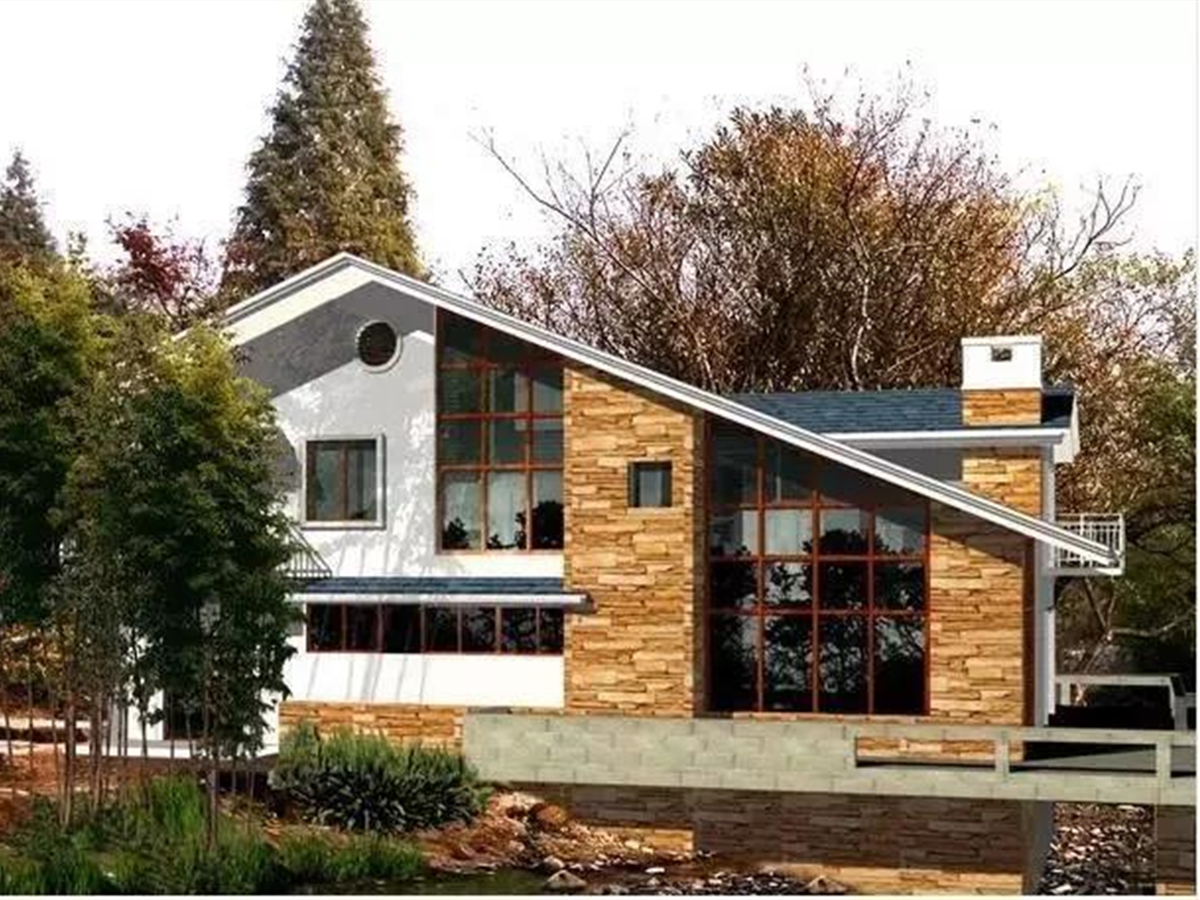 一棟別墅只要一個多月就能建成？