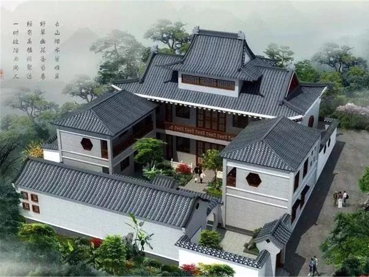 有錢有地就要建中式四合院，既融入東方之美，又展示現代古韻